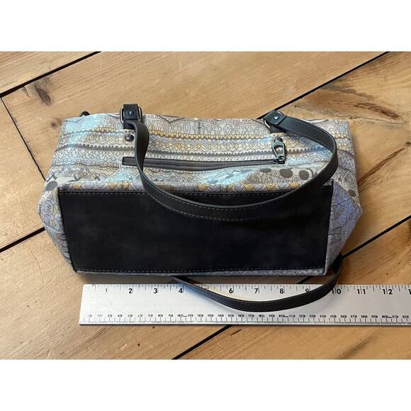 Sakroots women's elephant geometric print purse hand bag. - Picture 7 of 8